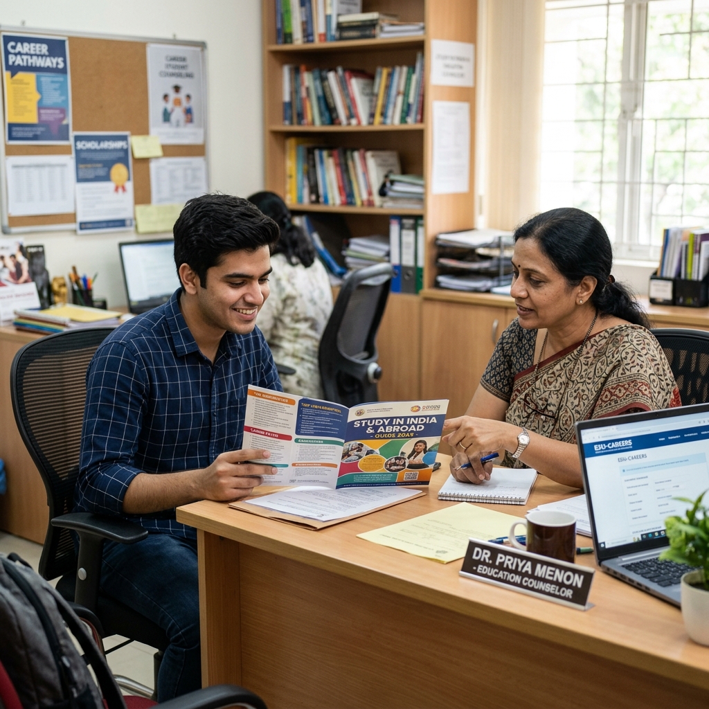 Student with Counsellor